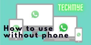 whatsapp use without phone
